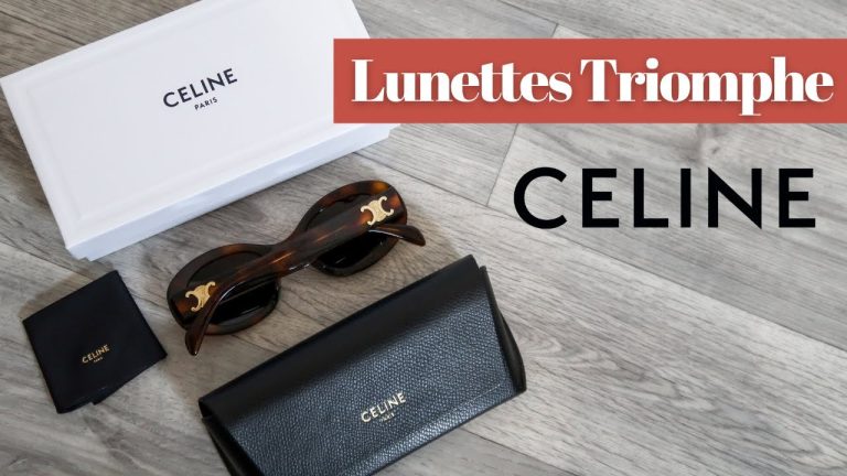 Celine Triomphe Sunglasses: Elevate Your Style with the Iconic Brand